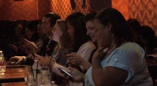 The ProTexting Audience at StandUpNY